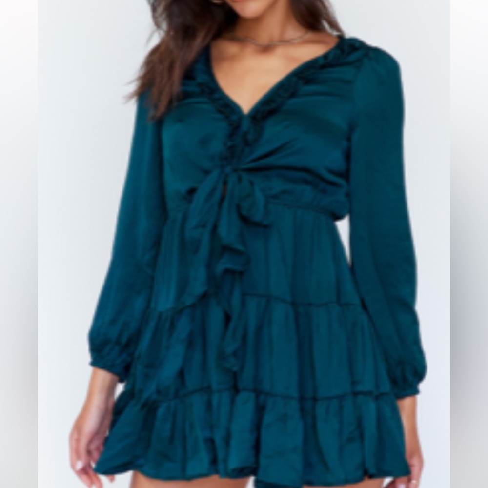 Princess Polly Randi Mini Dress in Teal